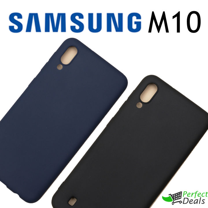 Perfect Samsung M10 Super Slim Silicone Back Cover TPU Shell New Look Ultra Thin Grip for Samsung Galaxy M10