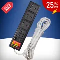 Prime Power Multi Plug Power Extension Cord High Grade Multi Functional Power Cord Socket Round Pin Made in Sri Lanka | 6 Months Warranty | 2 M, 3.5 M, 5 M, 7 M, 10 M Long Cable. 