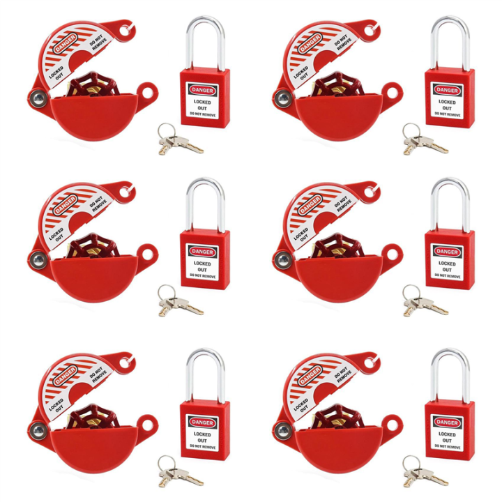 Outdoor Water Valve Locking Device Hose Bib Spigot Lock Gate Valve Lockout Set - Safety Lock For Outdoor Faucets & Propane Tanks Propane Tank Lock Gate Valve Lock For Industrial Use - View #4