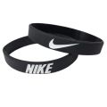 Black & White Mix Color Free Size Stretchable Silicone Wristband Bracelet For Men Events Party Sports & Daily Wear. 