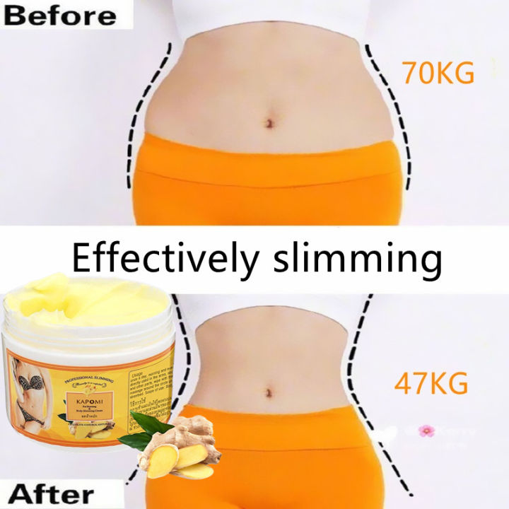 Ginger Slimming Cream 7 Days Fat Burner Cream Body Shape Lose Weight Crazy Thin Waist Abdomen Thigh Arm Slim Belly Skinny Slime