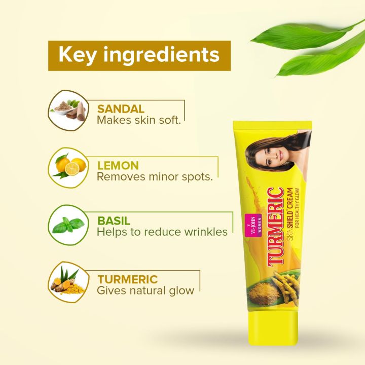 VI-JOHN%20Women%20Turmeric%20Skin%20WHITENING%20vjwt%20CREAM%20with%20Sandal%20&%20Lemon%20Extract%20for%20Soft%20&%20Supple%20Skin,%2050g%20-%20Image%203