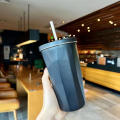 5 Colors Coffee Cup Sleek 201 Stainless Steel 304 Stainless Steel Vacuum Cup Large Capacity Insulation Cup for Outdoor. 