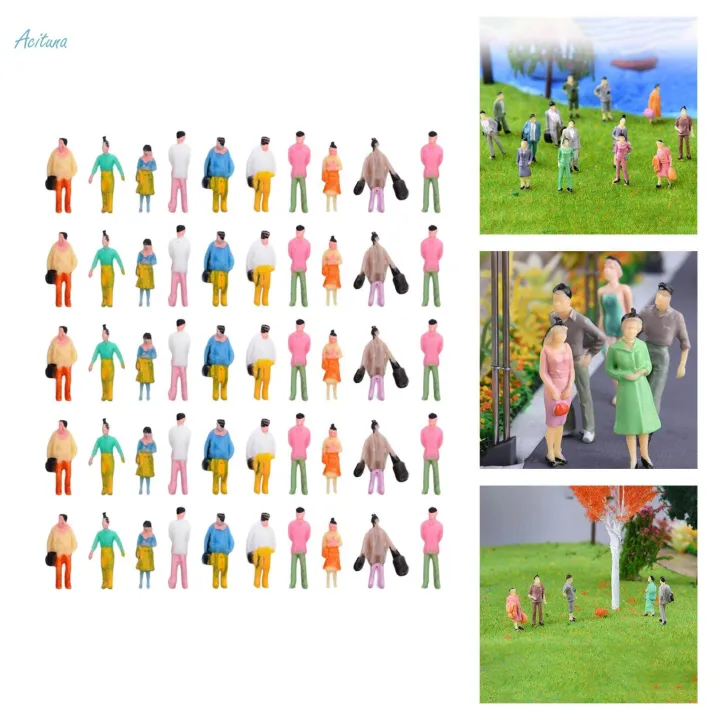 Miniature%20Model%20Railroad%20Figures%20Street%20Passenger%20People%20Model%20Architectural%20Sitting%20Standing%20Figures%20Toys%20Diorama%20Miniature%20Scenes%20Ornament%20-%20Image%203