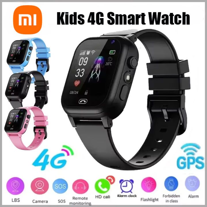 Xiaomi MIJIA Kids 4G Smart Watch Call SOS GPS Location Child SmartWatch ...