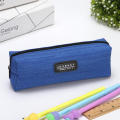 Portable Pen Pouch Office School Supplies Unique Pencil Case Pencil Case Zipper Pen Box Oxford Cloth Pencil Bag. 