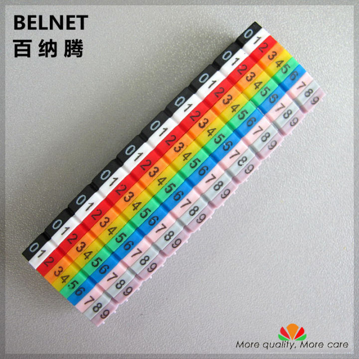 【VogueVenture】Cassette number tube cable identification CAT5 cable ...