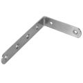 125x75mm L Shape Stainless Steel Shelf Corner Brace Angle Bracket. 