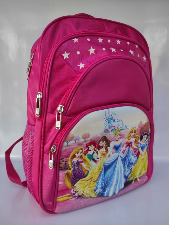 Princess%20school%20bag%20Kids%20cartoon%20Backpack%20Grade%202&3%20Boys%20Girls%20pink%20-%20Image%202