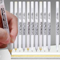 1/3PCS Silver Gold White Gel Pen set Highlight Paint White Marker Pen 0.8mm Fine Tip Refill Rod for Student Drawing Art Writing Supplies. 