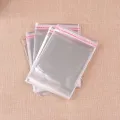Perfect Clear Poly Mailer Transparent Flyers Bags 100Pcs 50 Pcs pack & 25 Bags Pack Clear Polythene Self-seal Adhesive bags Storage Bags Plastic Clear Envelope 10cm x 18cm Mailer Packs Postal Safe Packing Bags Medium Size 4 inches x 7 inches. 