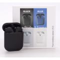 TWS I12 White i12 Black i7s New Airpods_ with Super Sound High Quality Touch Sensors True Stereo Headphones with Built in Mic 10m Transmission Bluetooth Wireless Earbuds , Charging Case Sport Headset for all Bluetooth Smart devices.. 