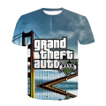 2022 New Grand Theft Auto Game GTA 5 Boys Summer T Shirts Cool GTA5 TShirt Colorful 3D Print T-shirt Tee Shirt Funny Tops. 