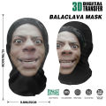3D Full Face Mask Celebrity Face Funny Headgear P.Diddy Ishowspeed for Fans Halloween Christmas Cosplay Role Play. 