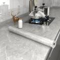1M Marble Tile Floor Wallpaper Self Adhesive Film Bathroom Kitchen Cabinet Countertop Contact Paper PVC Waterproof Wall Sticker.. 