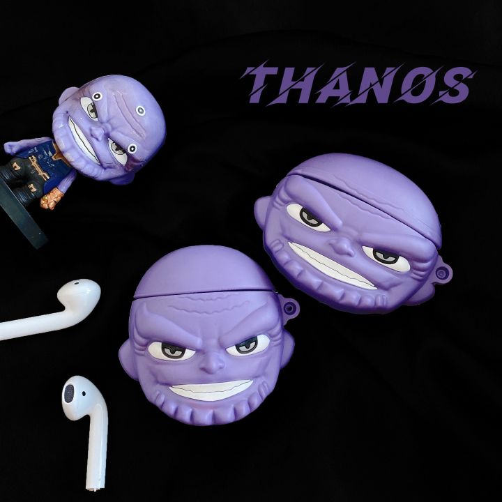 Marvel%20Thanos%20Thor%20Spiderman%20Black%20Panther%20Silicone%20Case%20for%20Airds%201/2%20Pro%20Protective%20%20%20Earphone%20Charge%20Cover%20-%20Image%207