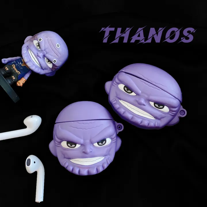 Marvel%20Thanos%20Thor%20Spiderman%20Black%20Panther%20Silicone%20Case%20for%20Airds%201/2%20Pro%20Protective%20%20%20Earphone%20Charge%20Cover%20-%20Image%207