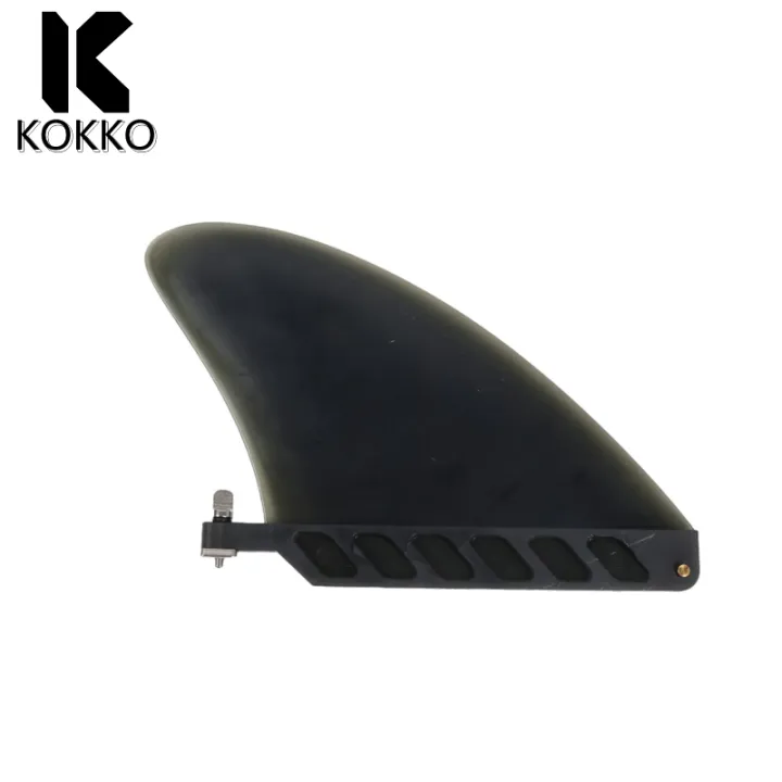 KOKKO%20Surf%20&%20SUP%20Single%20Fin%20Detachable%20Center%20Fin%207.36inx5.59in%20Replacement%20Quick%20Release%20Paddle%20Board%20Fin%20For%20Longboard,%20Surfboard%20And%20Paddleboard%20-%20Image%209