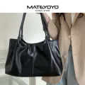 MATEYOYO Fashion Tote Bag Women's Travel Bag Large Capacity Bag Simple Shoulder Bag Shining PU Tote Handbag Magnetic Buckle Design Ladies Sling Shopping Bag Lunch Bag. 