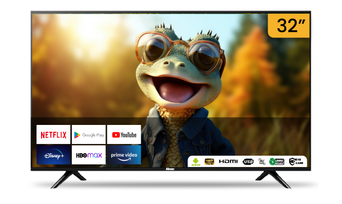 Abans - ABTVL32T1S 32 Inch Smart HD LED TV