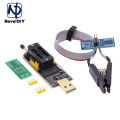 CH341A 24 25 Series EEPROM Flash BIOS USB Programmer Module + SOIC8 SOP8 Test Clip For EEPROM 93CXX / 25CXX / 24CXX DIY KIT. 