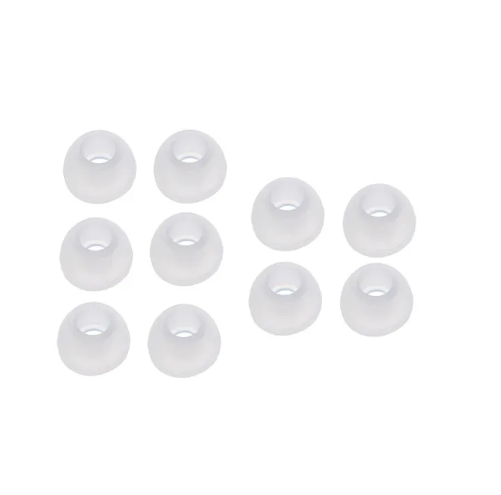 Headphones%2010%20Pairs%20Medium%20Size%20Clear%20Silicone%20Replacement%20Ear%20Buds%20Tips%20For%20Sony%20Phillips%20-%20Image%204
