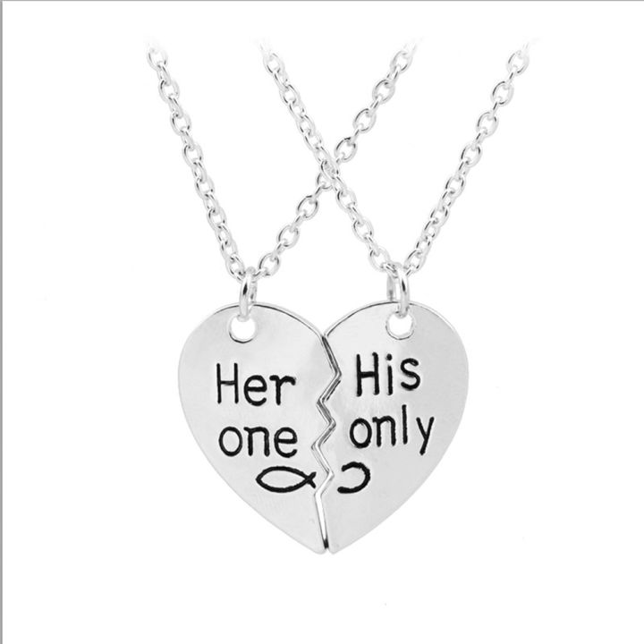 Couple%20Love%20Heart%20Stitching%20Pendant%20Girlfriend%20Boyfriend%20Chain%20Necklaces%20gift%20-%20Image%209