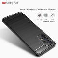 73 20 A23 Axy A13 Phone Case For Case Matte Soft T53 A73Galaxy For Samsung A33 A 5G Phone PU Carbon Fiber on Gala 33 5322 Back Cover. 