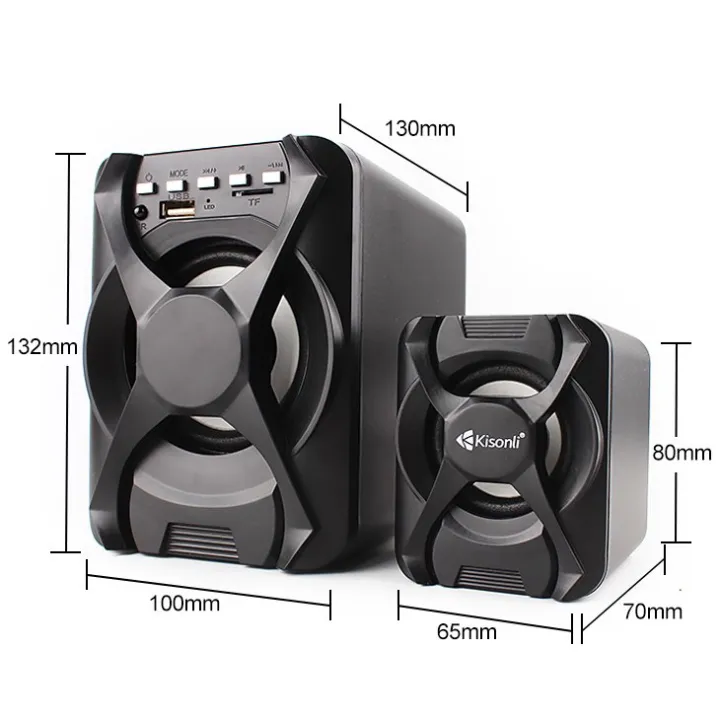 Kisonli%20U-2500BT%20Multimedia%20Speaker%20With%20Stereo%20Sound%20System%20Usb%20Sd%20Fm%20MP3%20Remote%20Control%20-%20Image%207