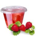 10pcs 500ml Disposable Container Plastic Clear Cup With Lid For Storage Sauce, Jelly, Yogurt, Mousse Cups & Bowls. 