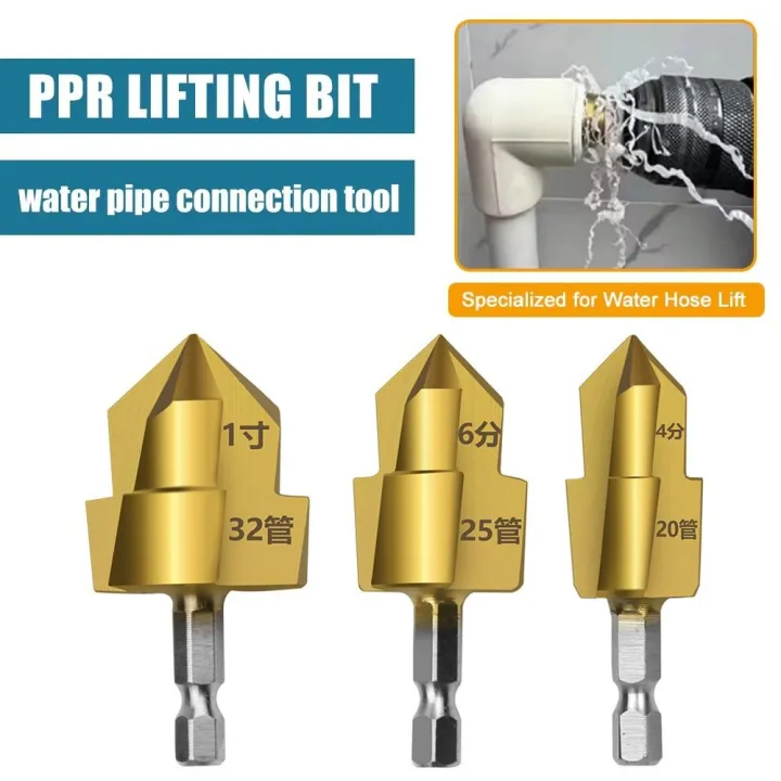 High%20Quality%20Upgraded%20Three%20Blade%20PPR%20Lifting%20Drill%20Bit%20Hexagon%20Shank%2020/25/32mm%20Step%20Drill%20Water%20Pipe%20Connection%20Tool%20Drilling%20Tools%20Set%20Water%20Pipe%20Expander%20-%20Image%208