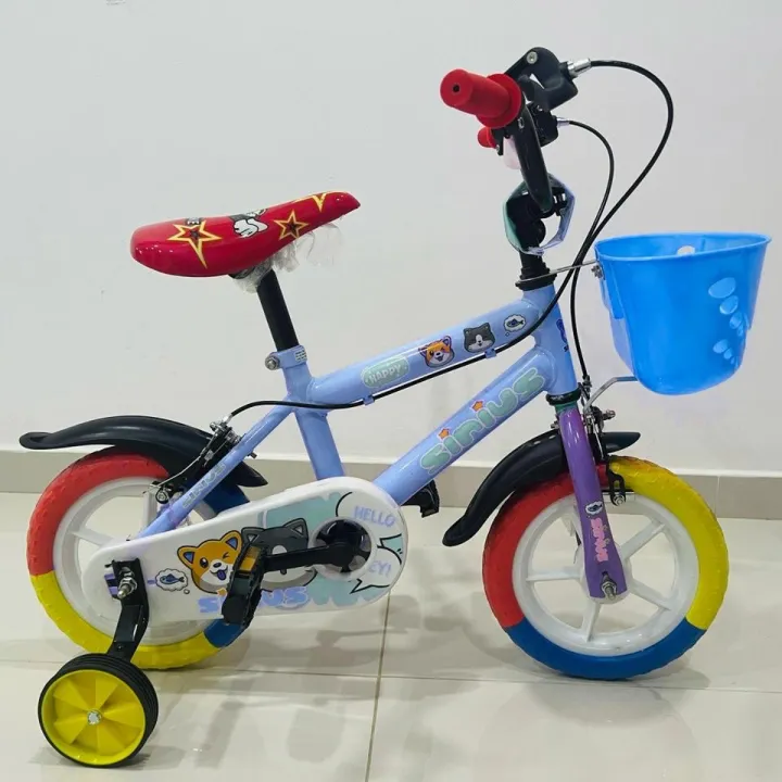 SIRIUS%20BMX%20Kids%20Bicycle%2012%20Inch%20Model%20EVA,%20Foam%20Tyres,%20Plastic%20Wheel.%20Available%20Colors%20:%20Pink,%20Blue,%20Yellow%20Bicycle%20Accessories%20-%20Image%204