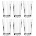 6Pcs Glass Set Multi Purpose Drinking Glass Set 300ml. 