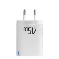 PD 45W Charger USB Samsuung Dual PD Fast Charging Adapter Charger For 1 port Fast Charging Cable mobile phone charger. 