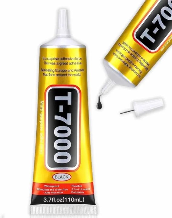 T-7000 Glue 15ml,50ml,110ml Black Super Adhesive Cell Phone Touch Screen Repair Frame Sealant Diy Craft Jewelry Tools T7000 Glue