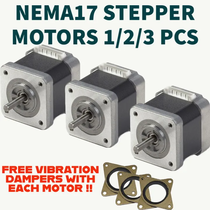 Stepper%20Motor%20NEMA17%20MINEBEA%20High%20Quality%20High%20Torque%201/2/3%20Pieces%20For%20CNC%20Machine,%203D%20Printer%20,Arduino%20,%20Factory%20Automation%20,%20Diy%20Projects%20-%20Image%202