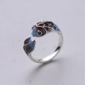 Cute Fortune Cat Animal Rings Couple Jewelry Adjustable Finger Rings For Men Lover Women Lady Girl Boy Male Valentine's Day Gift. 