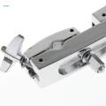 Drum Rack Clamp Connecting Drums Clamp for Percussion Instrument Attachments. 