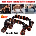 2X Handle Push Up Stands Pull Gym Bar Workout Training Exercise Home Fitness TBS. 