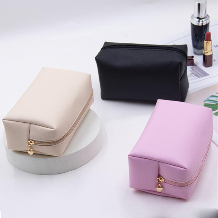 PU%20Leather%20Solid%20Color%20Travel%20Makeup%20Bag%20Zipper%20Wash%20Toiletry%20Organizer%20Purse%20Waterproof%20Cosmetic%20Bag%20Storage%20Handbag%20For%20Women%20Girls%20-%20Image%207
