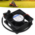 Drive Axle Cooling Fan Enough Wind Pressure 5.3W Transaxle Cooling Fan Simple Installation Versatile for Lawn Mower Controller. 