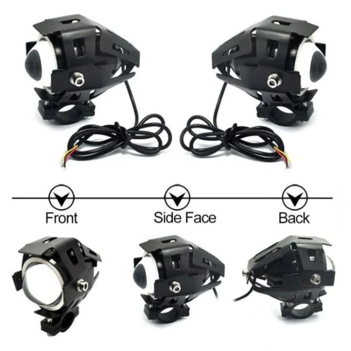 1pc%20U7%20Motorcycle%20Angel%20Eye%20Headlight%20Fog%20lamp%20Motor%20DRL%20spotlights%20Black%20Body%20LED%20Fog%20Light%20random%20color%20for%20Universal%20For%20Bike%20-%20Image%202