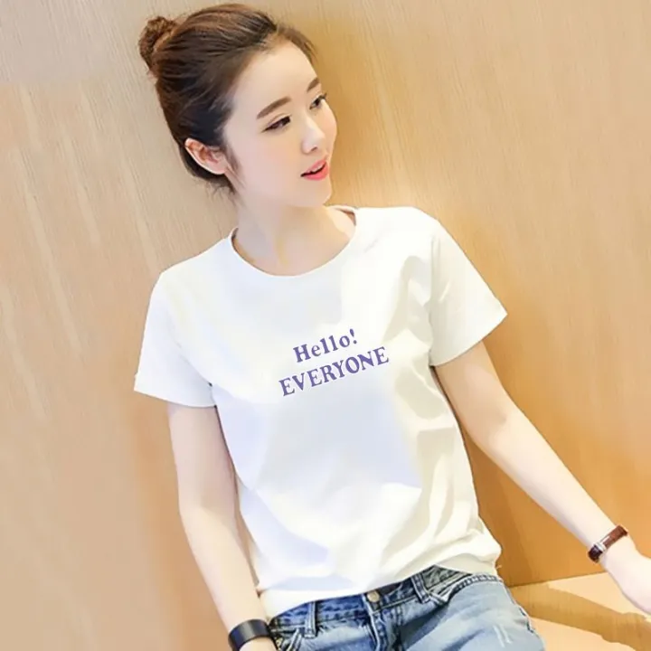 Summer%20Korean%20Style%20Letter%20White%20Short%20Sleeve%20T%20Shirt%20Female%20Student%20All-Matching%20Loose%20Half-Sleeved%20T-shirt%20Young%20Girls%20Girlfriends%20Top%20Clothes%20-%20Image%206
