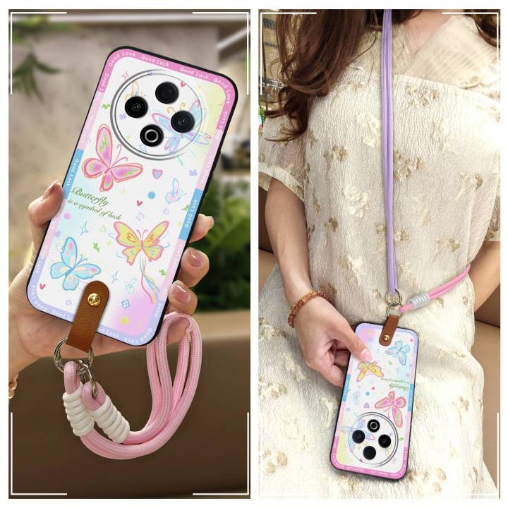 Dirt-resistant Cartoon Phone Case For VIVO Y500 5G China Shockproof Silicone Soft case Durable Crossbody Back Cover Cute