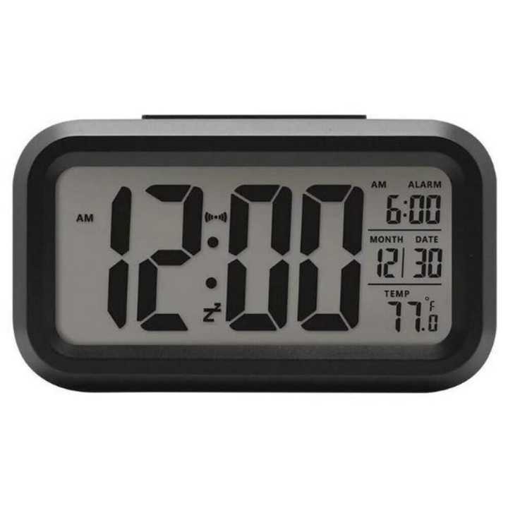 LED Digital Alarm Clock with Date and Temperature