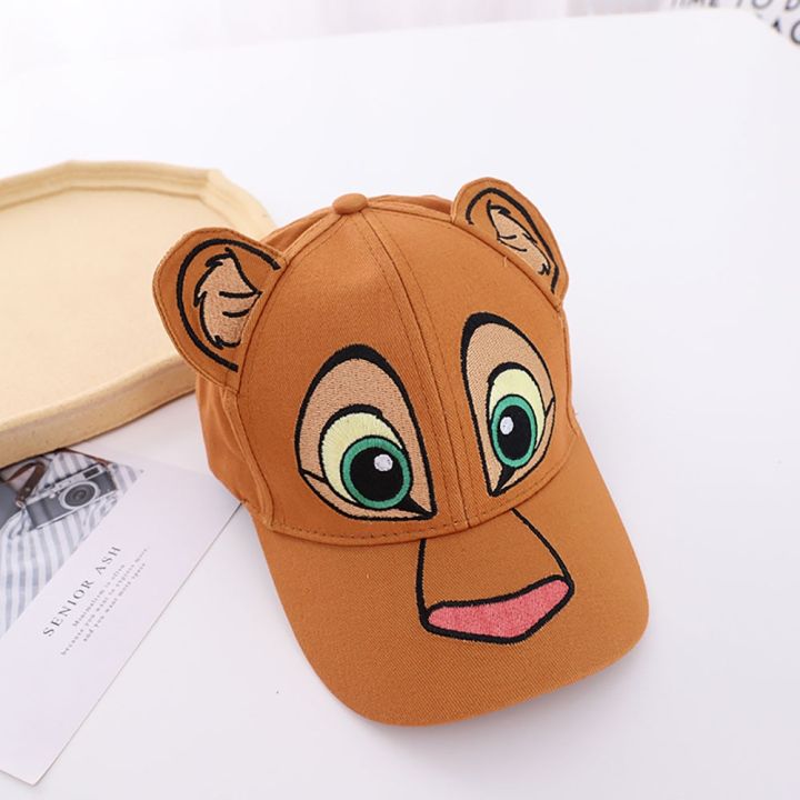 Disney%20Spring%20Autumn%20Baseball%20Caps%20Cartoon%20Lion%20Kids%20Hat%20Kawaii%20Ears%20Boys%20Girls%20Sun%20Visor%20Hat%20Baby%20Fashion%20Outdoor%20Snapback%20Caps%20-%20Image%204
