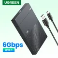 UGREEN HDD Case 2.5" Hard Drive Enclosure USB Type C SATA 5Gbps for SSD HDD 9.5 7mm External Hard Drive Disk Case Support UASP. 