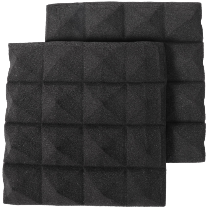 CGearuppt%20Charcoal%20Acoustic%20Foam%20Tiles%20Soundproofing%20Foam%20Panels%20Studio%20Sound%20Padding%202%20x%2010%20x%2010%20Inch(Black)%20-%20Image%202