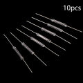 10Pcs N/O Reed Switch Magnetic Switch 2 * 14MM Normally Open Magnetic Induction Switch For DIY Electronic N/O Switch. 