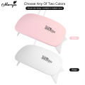 Monja 6W Nail Art Dryer Led Uv Lamp Portable Micro Nail Art Uv Gel Varnish Curing Machine For Home Use Usb Charging Manicure Tool. 